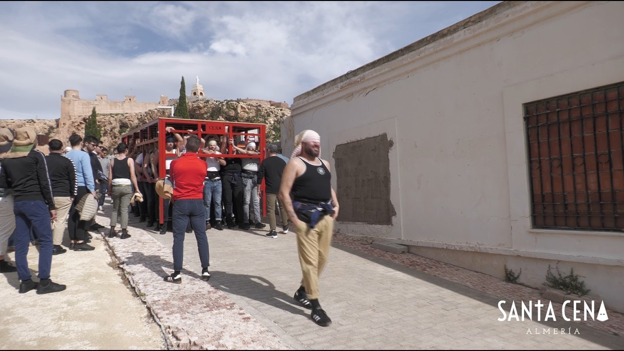 Primer ensayo de las cuadrillas de la Santa Cena y la Virgen de Fe y Caridad de Almería 2026