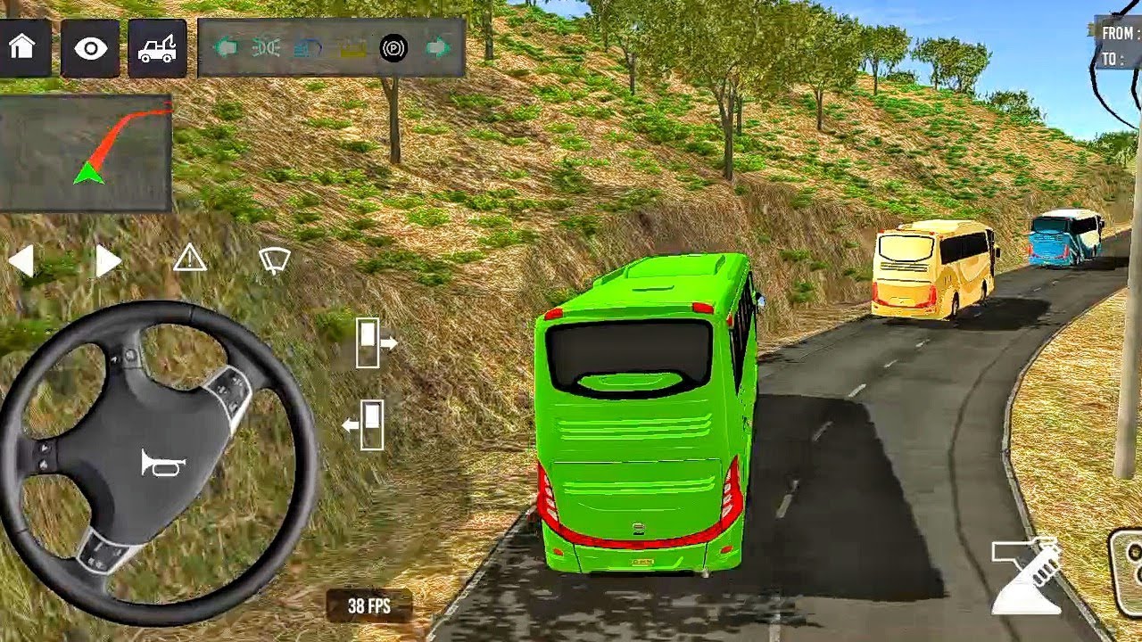 Bus Simulator Indonesia Coach bus driving | Euro Bus simulator 2026 Android gameplay 