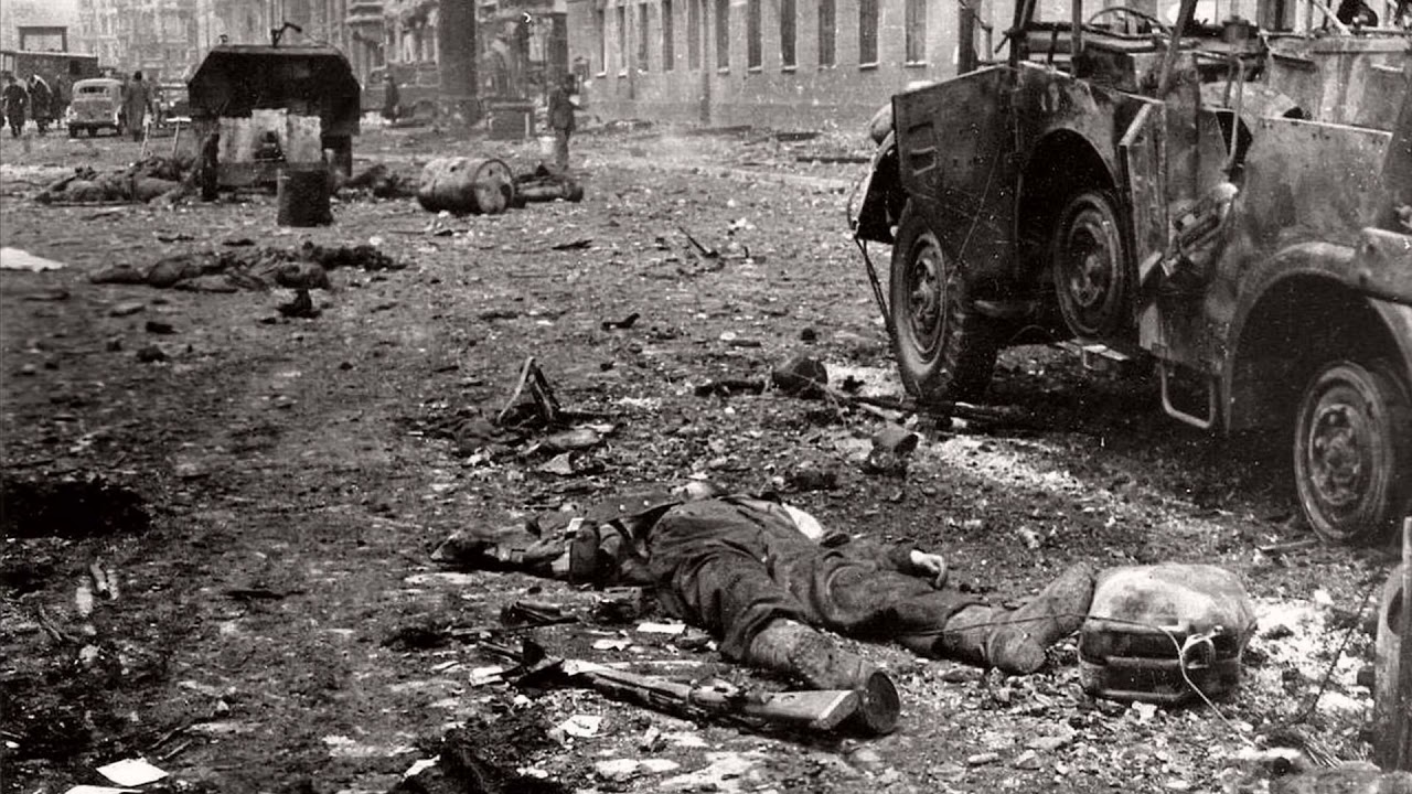 Original photos from the battle of Budapest 1945. WWII