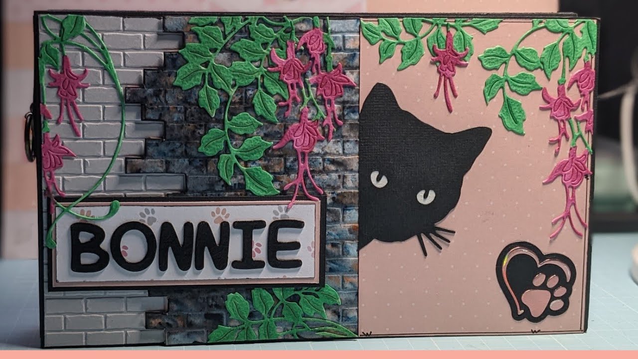 Tuto Mini Album dans sa boîte, facile à réaliser, pour débutants ou confirmés 🐱🐾