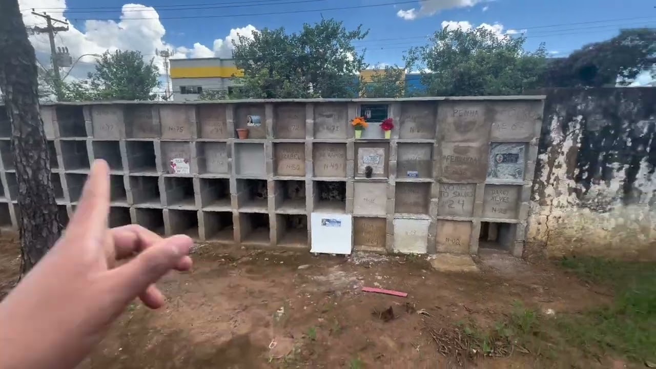 Tour no Cemitério de Franca sp (homenagem a minha tia /luto)