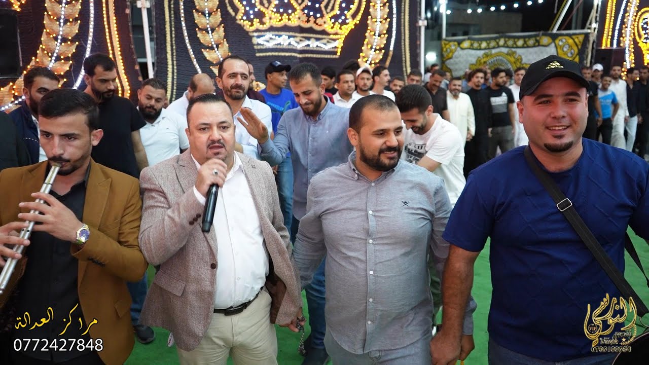 التاريخ فرج قداح اقوى سهرات اربد سهرة عباده العبابنه 