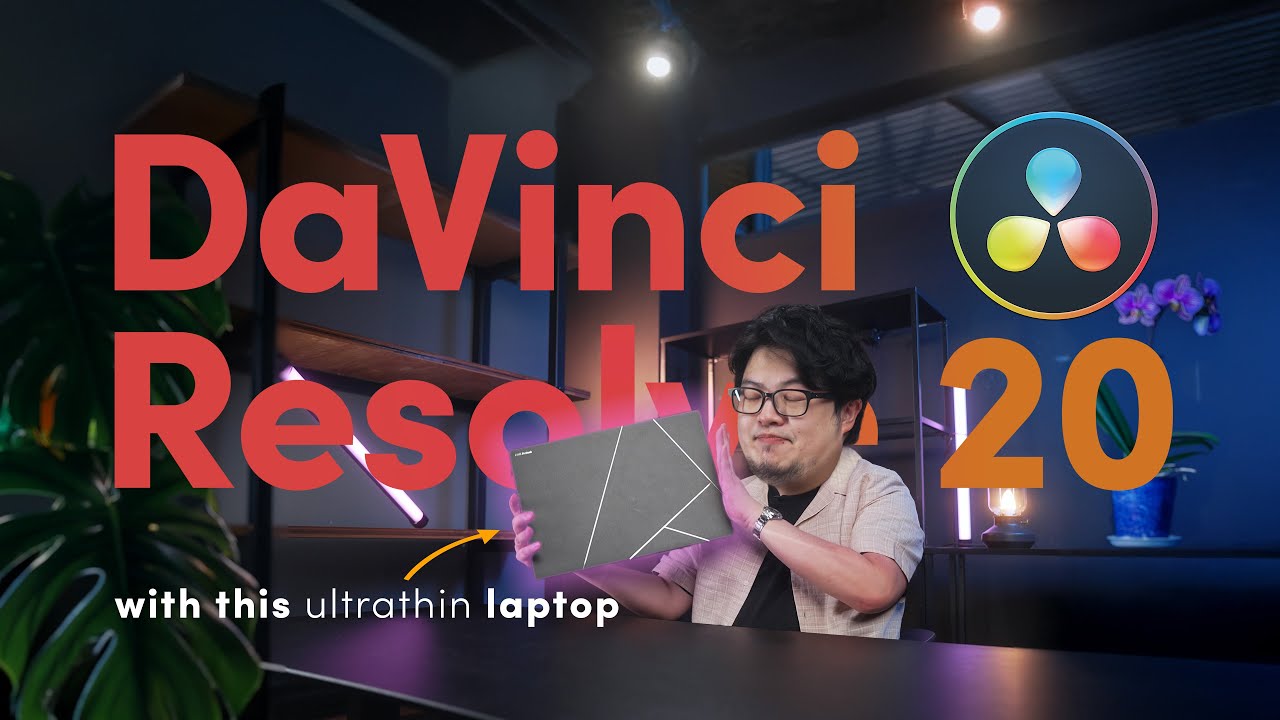 DaVinci Resolve 20 on Ultrathin Laptop - Asus Zenbook S16 AMD Ryzen AI User Experience