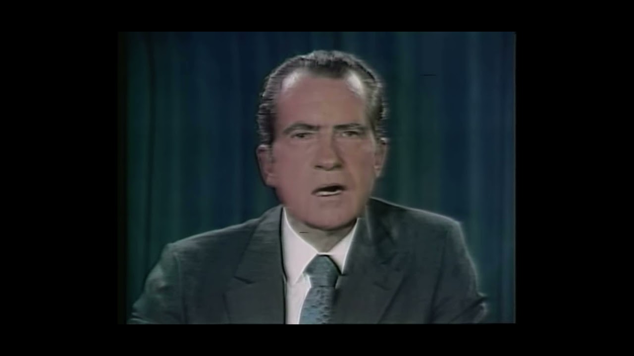 Richard Nixon Takes the Dollar Off of the Gold Standard (1971)