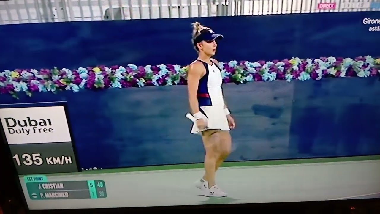 Românca JAQUELINE CRISTIAN, vs MARCINKO, în primul tur la WTA 1000, DUBAI 2026   
