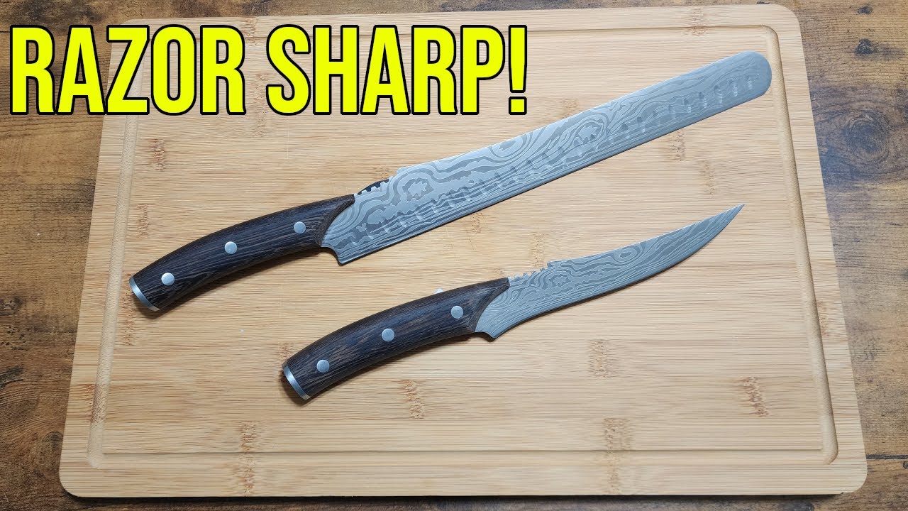 Best Carving Knife Set for Brisket, Ham & BBQ Meat | SYOKAMI Review