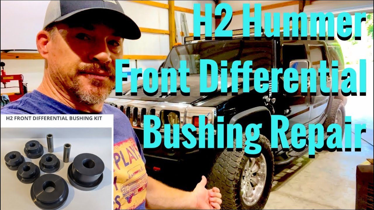 H2 Hummer Front Differential Bushing Repair 