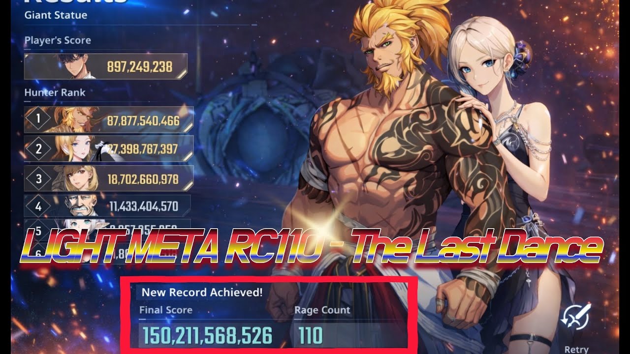 Light Meta – RC 110 Last Dance [ 명속성 메타 110격노, 마지막 따라잡기 ]