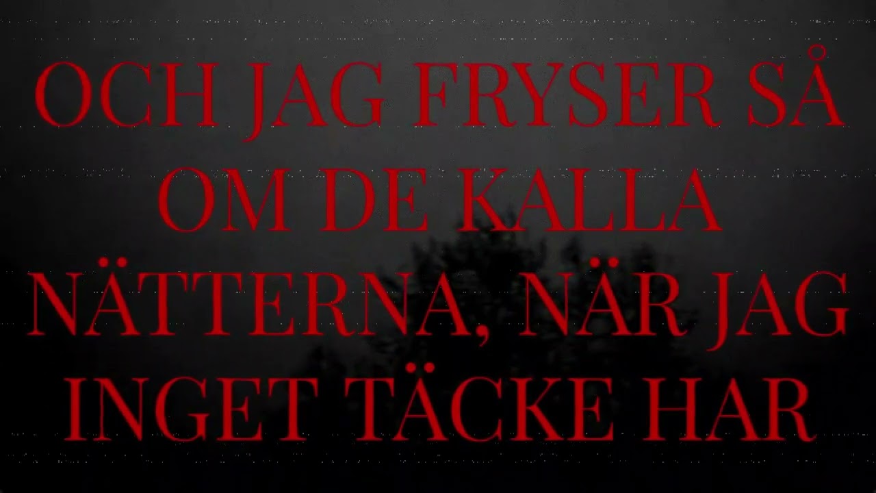 Lifelover - Höstdepressioner (SLOWED + REVERB) Lyric Video