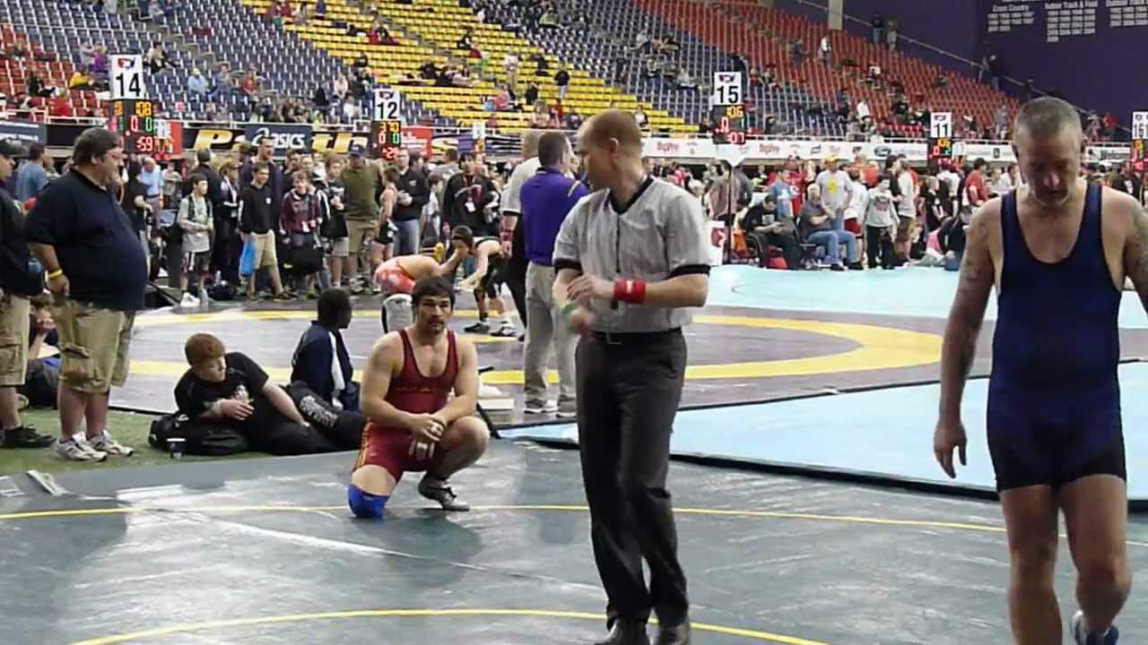 Wrestling the champ
