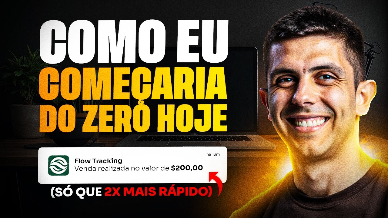 COMO COME&Ccedil;AR COMO AFILIADO EM 2026 (Como eu come&ccedil;aria do ZERO hoje)