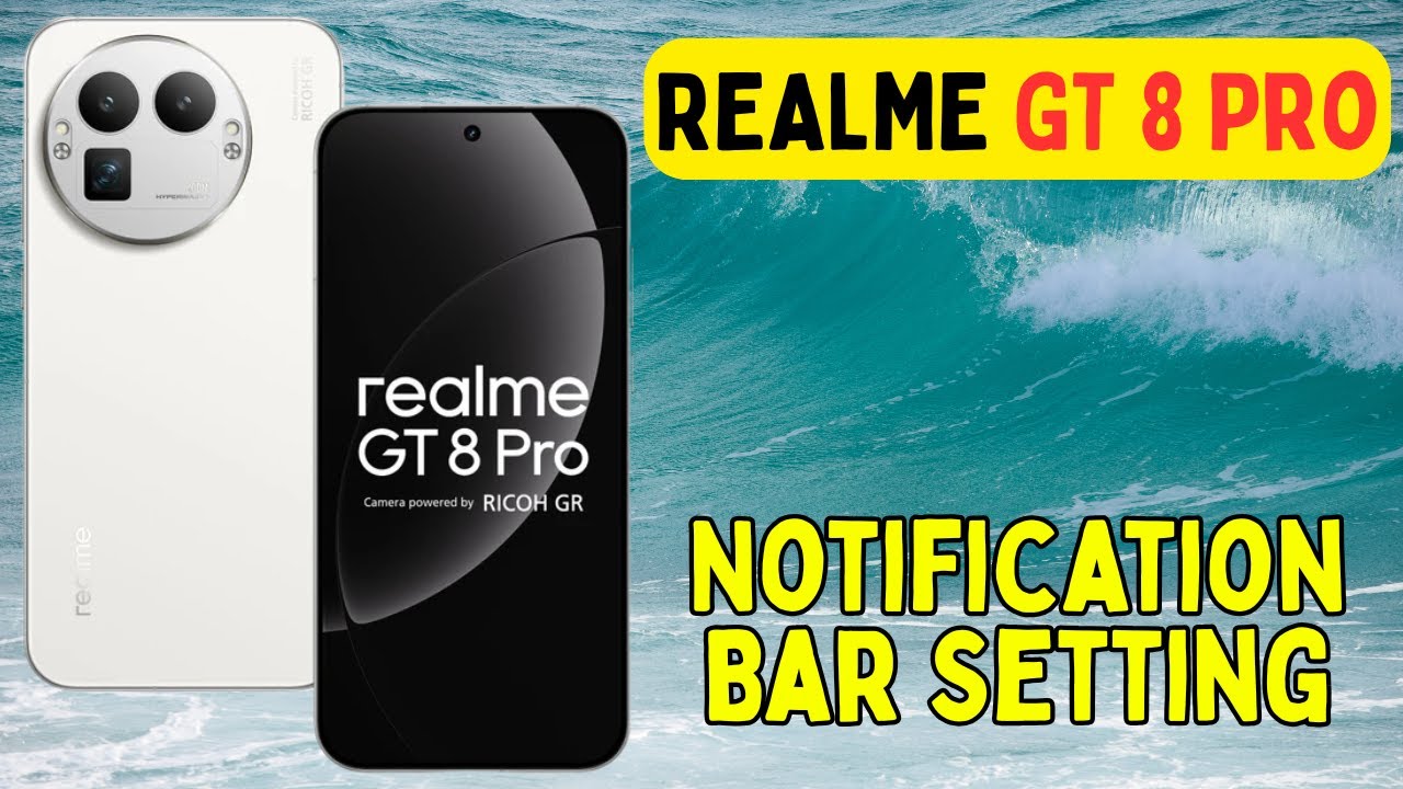 Настройки панели уведомлений Realme GT 8 Pro || Настройка панели уведомлений || Использование пан...