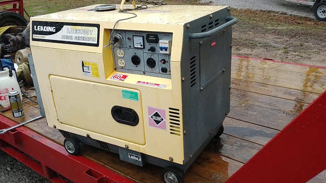 Chinese Generator 5K Silent Leading LDE6800t