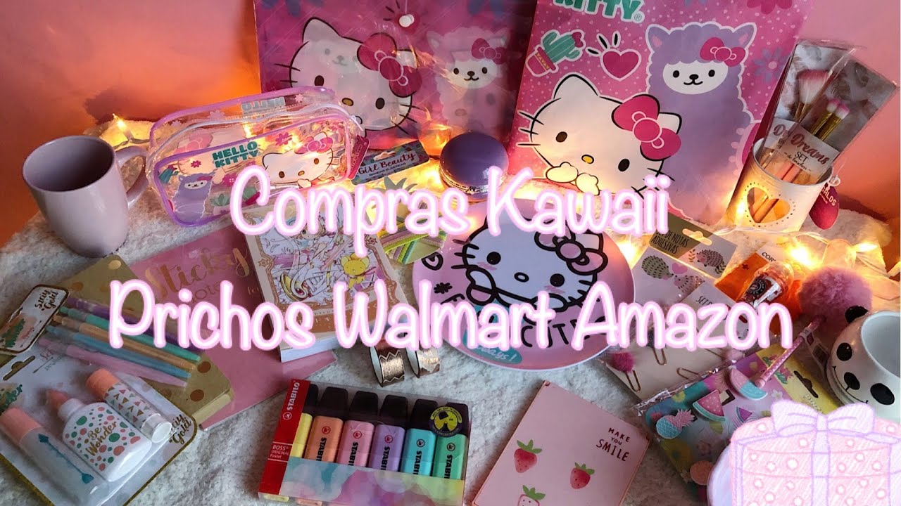 Compras Kawaii Prichos Walmart Amazon 💓  Papelería bonita Regreso a Clases 2020