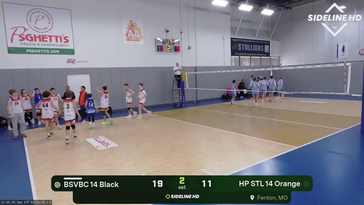 HP STL 14 Orange vs. BSVBC 14 Black (2026.02.22)