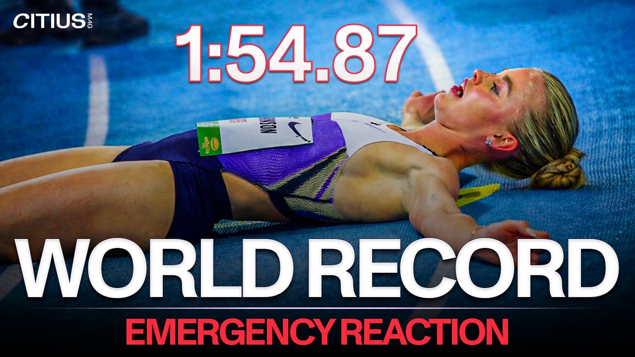 МИРОВОЙ РЕКОРД! Кили Ходжкинсон пробежала дистанцию ​​за 1:54.87 | Полный разбор забега