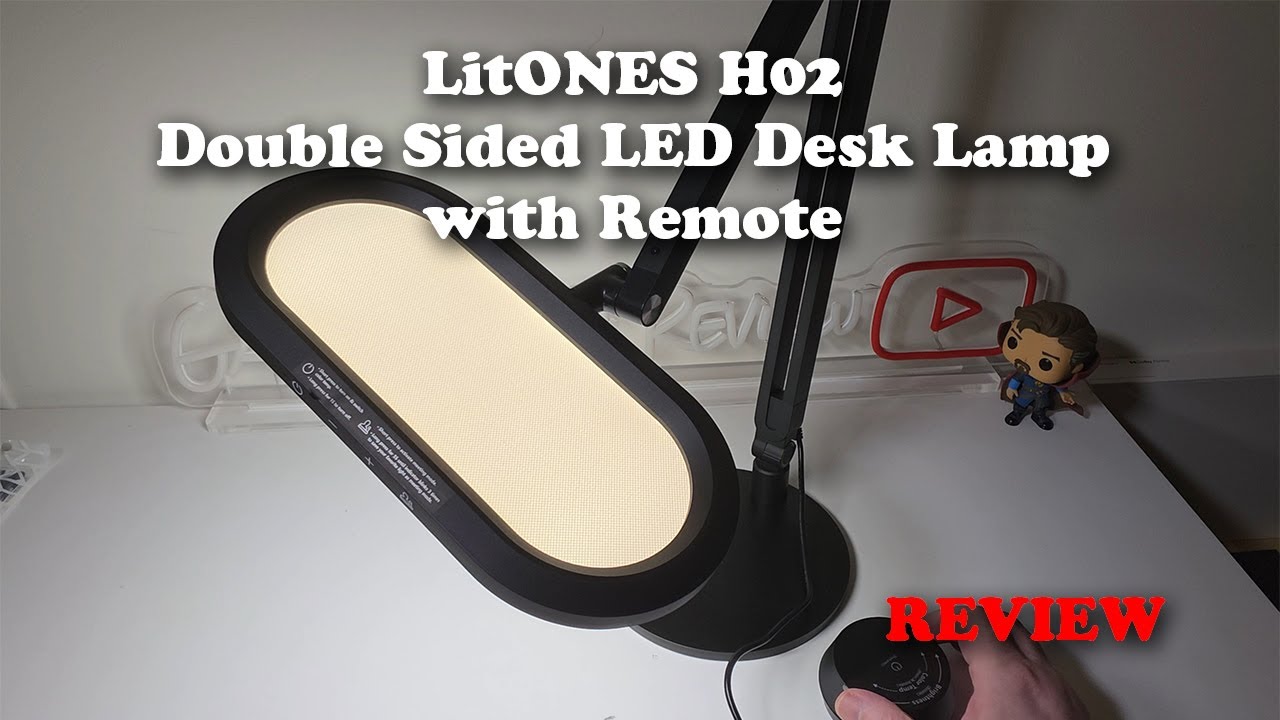 LitONES H02 Double Sided LED Desk Lamp with Remote REVIEW