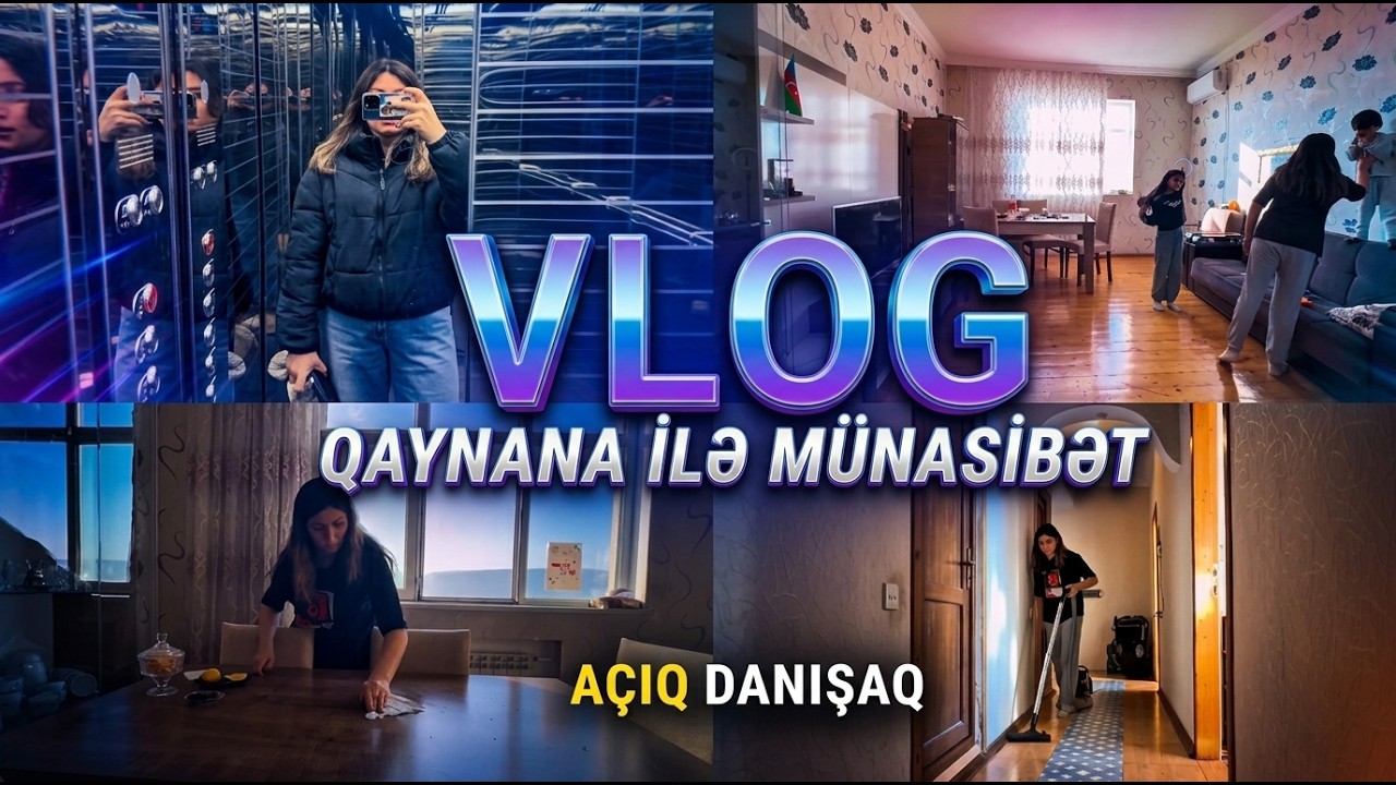 ATV-dən sonra ev | Ev işlərinə görə qaynana ilə problem yaşayırsınız? - VLOG