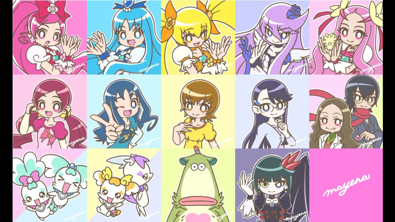 Super Sentai x Pretty Cure crossover Opening FMV