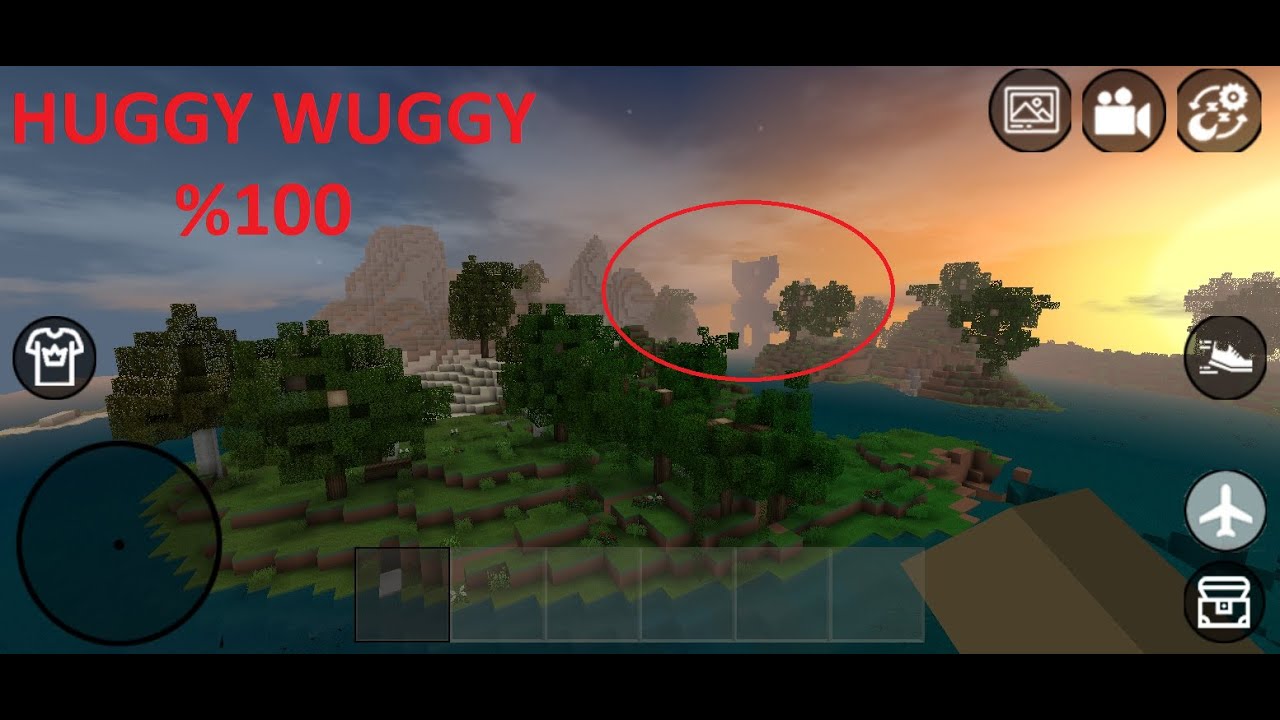 MİNİ BLOCK CRAFT 3D | I Found A HUGGY WUGGY