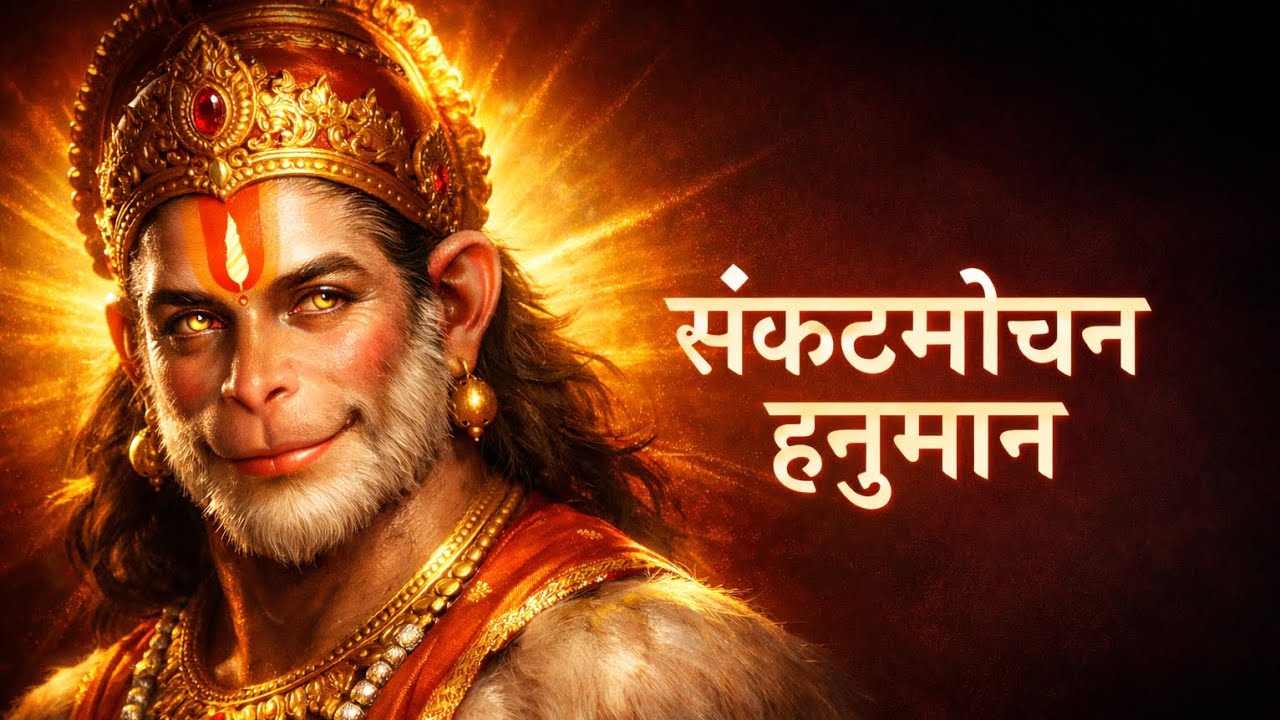 अञ्जना नन्दनं वीरं | आनंदित हनुमान मंत्र | Positive Energy Bhakti | Hanuman Mantra