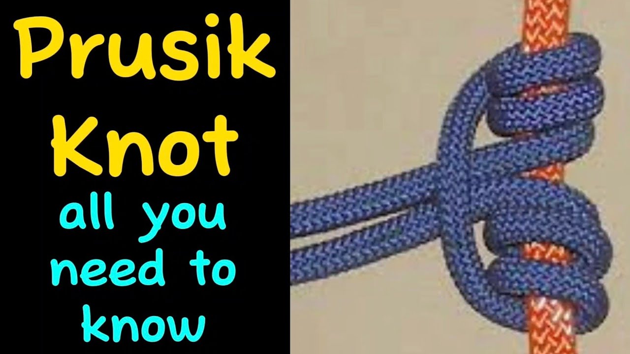 Prusik Knot. All you need to know. #prusik #prusikknot #prusikloop