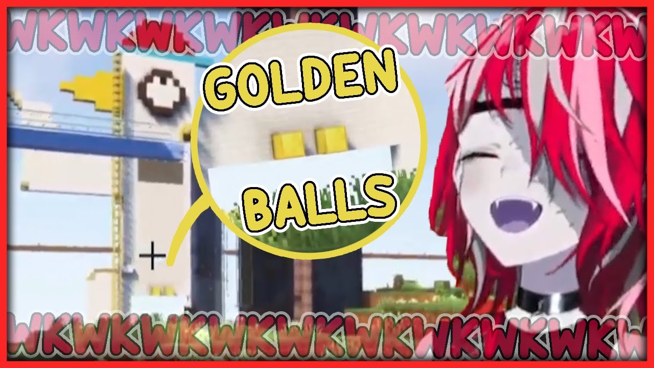 Ollie laughs uncontrollably after seeing Shuba Duck's golden balls【Kureiji Ollie】