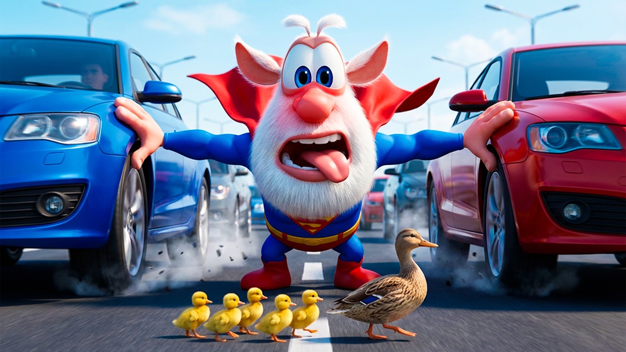 Booba 🦸 Super-Herói 💥 Desenhos Infantis