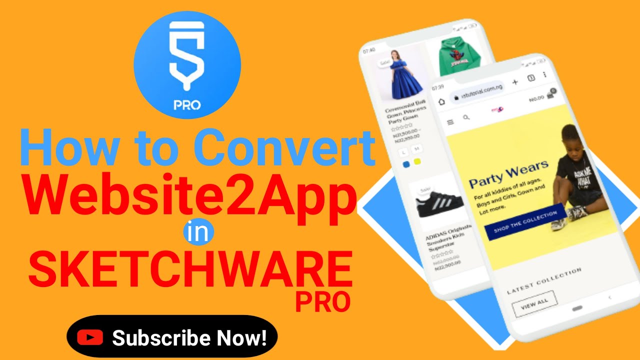 How to convert website to app  Sketchware Pro