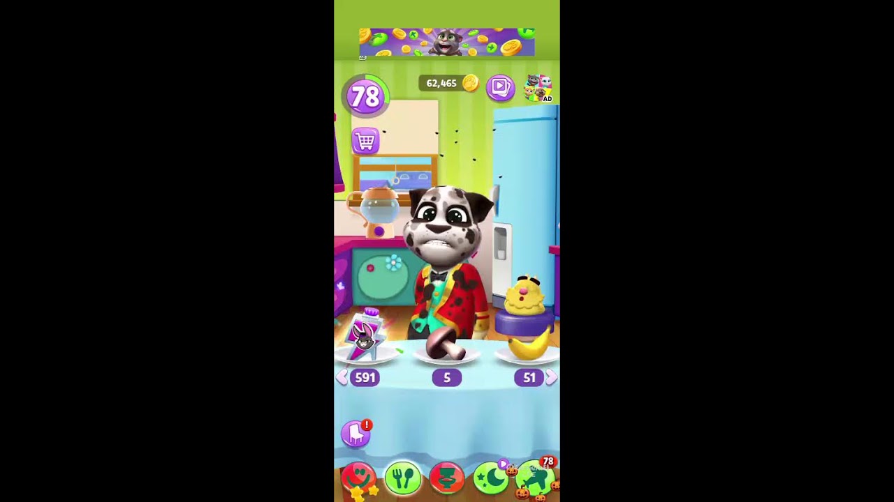 My talking tom fun #shorts #live #trending #viraltom #funnycat #satisfying
