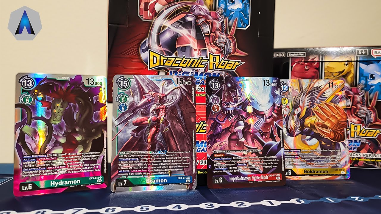 Battle of Dragonic Roar EX-03 (2v2 Tag Team Battle) | Digimon Card Game Gameplay