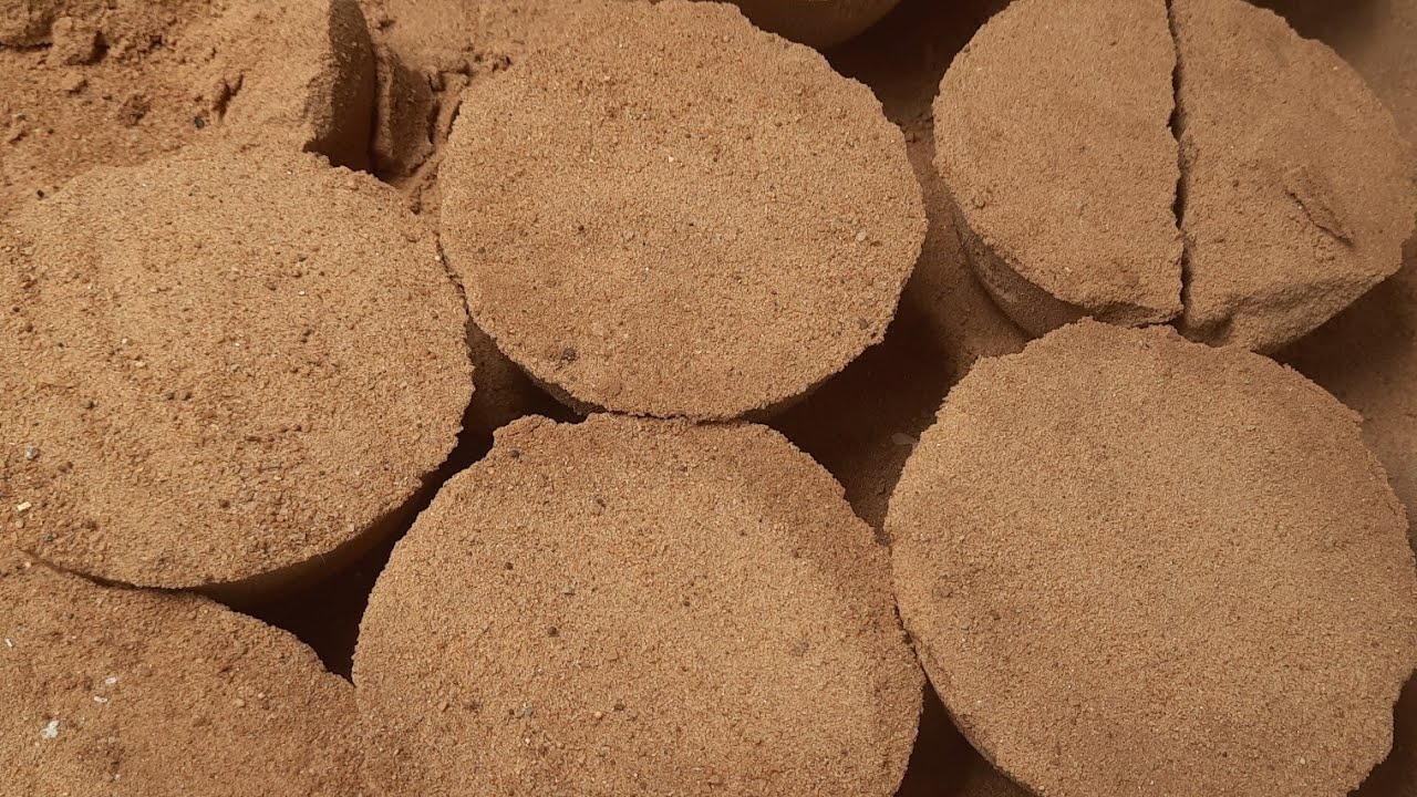 ASMR/Fine Sand Cups Dry Crumble/Sand Play/PGN ASMR