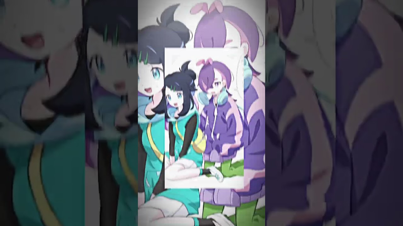 Liko and dot💙💜 #liko #dot #anime #pokemon #edit