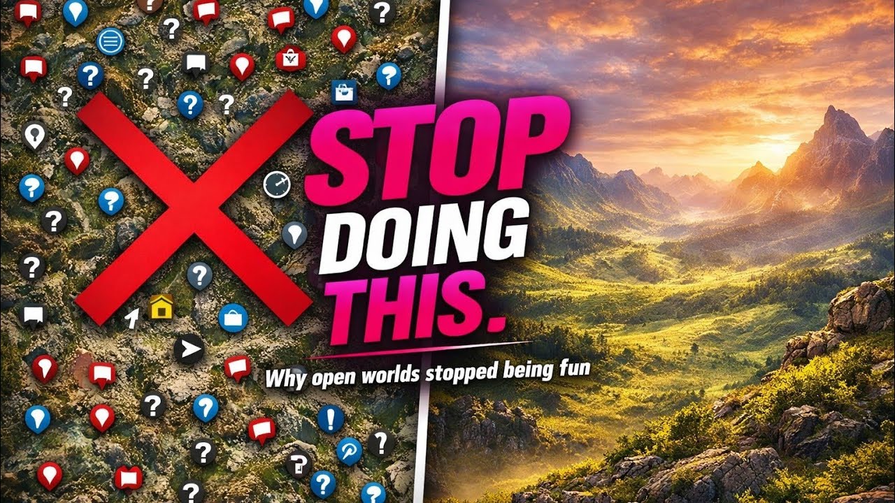 Modern Open World Games Feel Empty This Is The Reason. 