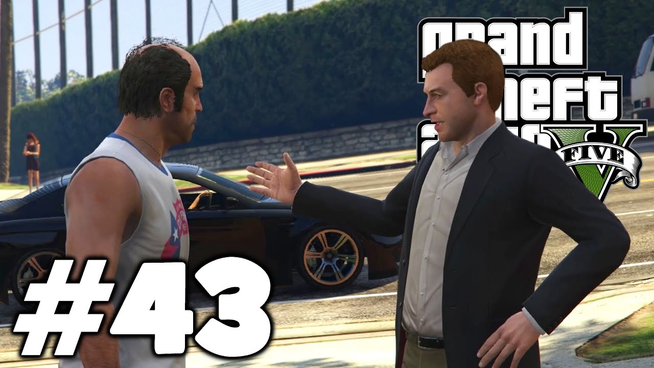 Grand Theft Auto V (HD 1080p) - Заключение сделки / Целевой риск - прохождение #43