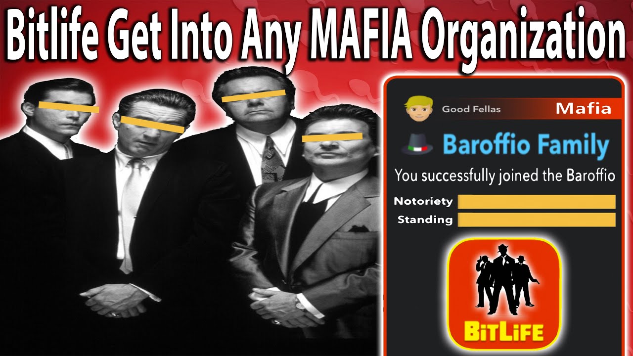BITLIFE — Как присоединиться к любой мафиозной организации. Быстрое обучение. Повышайте свой рейт...