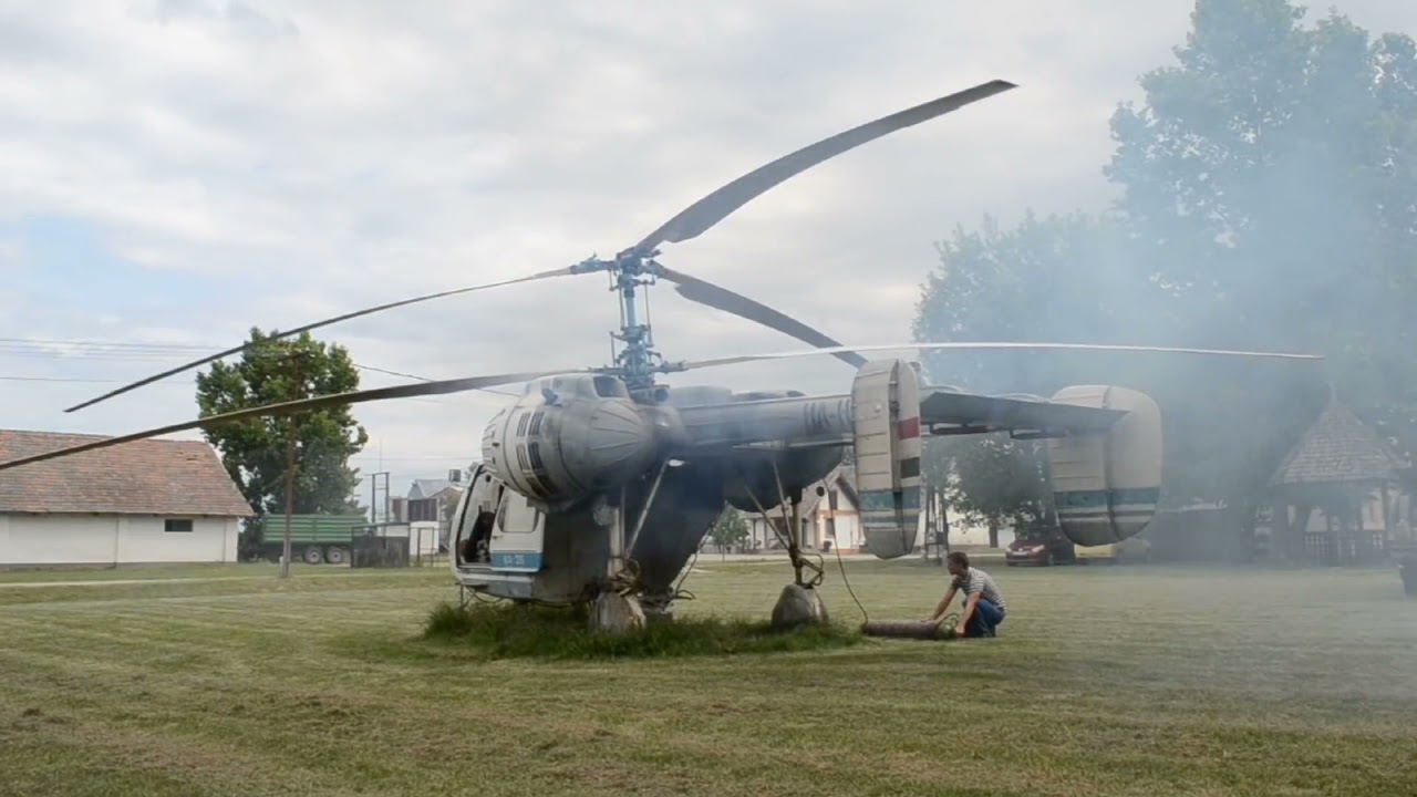 💀☢Antiguos y peligrosos HELICOPTEROS encendiendo luego de años☢💀