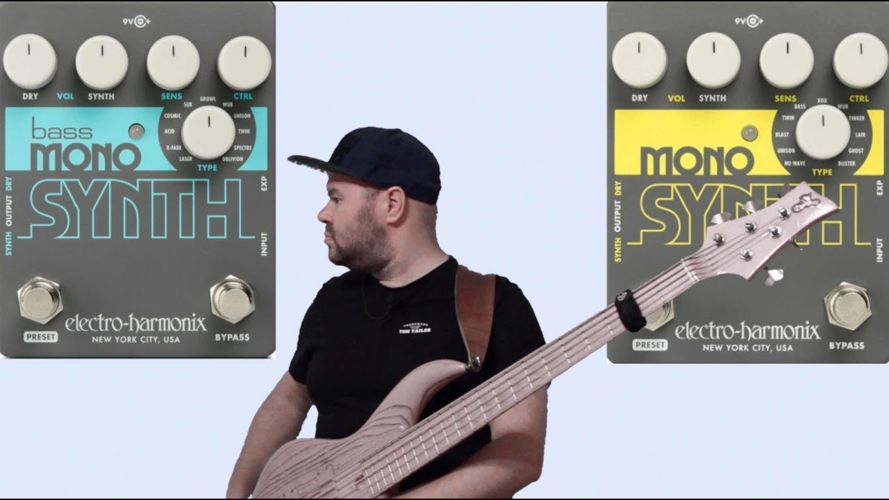 Обзор двух синтезаторов от Electro-Harmonix -  Mono Synth и Bass Mono Synth