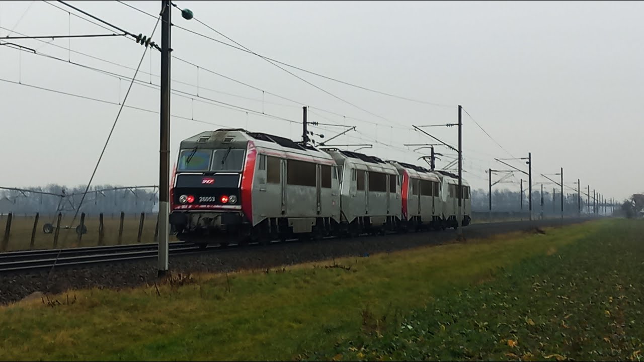 Les trains divers et variés de l'hiver en Alsace !