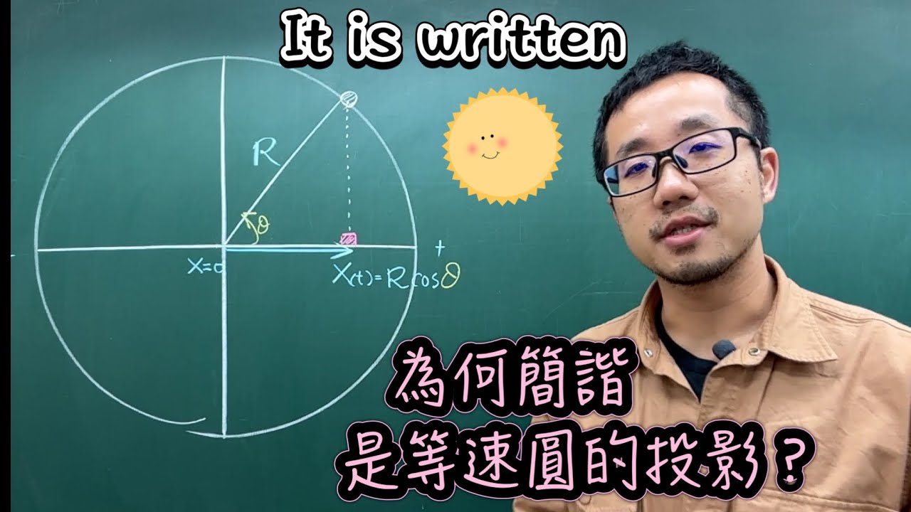 簡諧為何是等速圓周運動的投影？是巧合還是命中注定