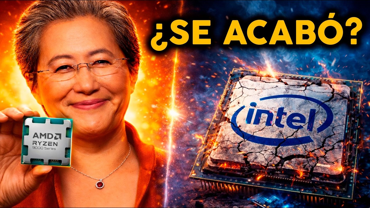 ¿AMD ha SENTENCIADO a INTEL? | La Guerra que Cambió los Chips