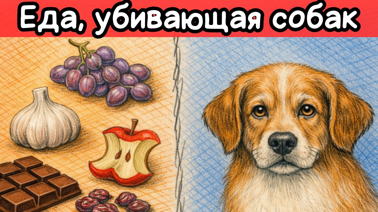 7 продуктов, смертельно опасных для собак!