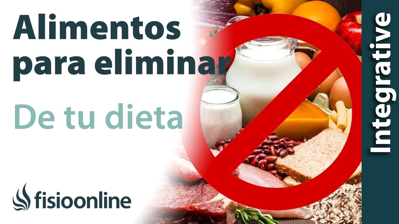 Alimentos que DEBERÍAS ELIMINAR de tu DIETA