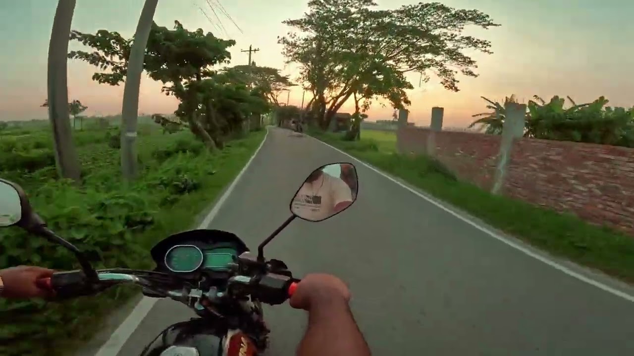 A Beautiful Sunset || প্রাকৃতিক সৌন্দর্যে বিমোহিত || @imrandeowan8870 Rupganj Bikers