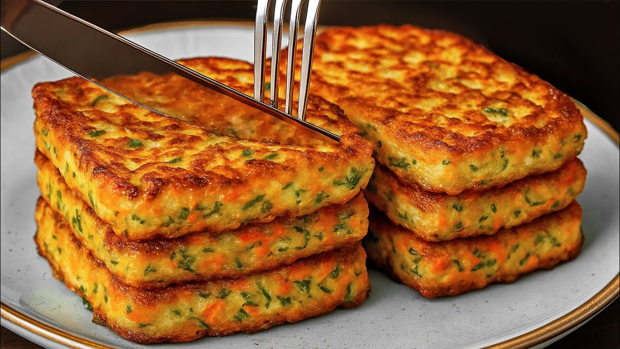 Einfach die Zucchini reiben und Eier hinzuf&uuml;gen! Das leckerste Zucchini-Rezept!