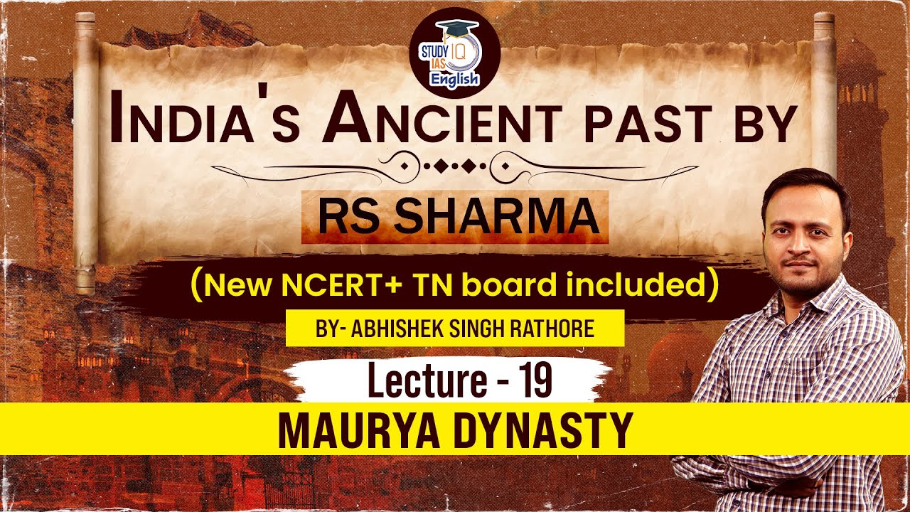Ancient History l  Maurya Dynasty l Lecture -19 l StudyIQ IAS English