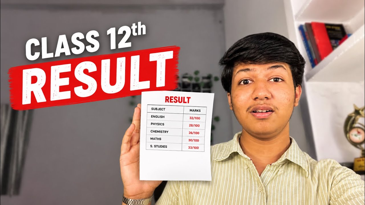My Class 12th RESULT ☠️| I Failed? 😭