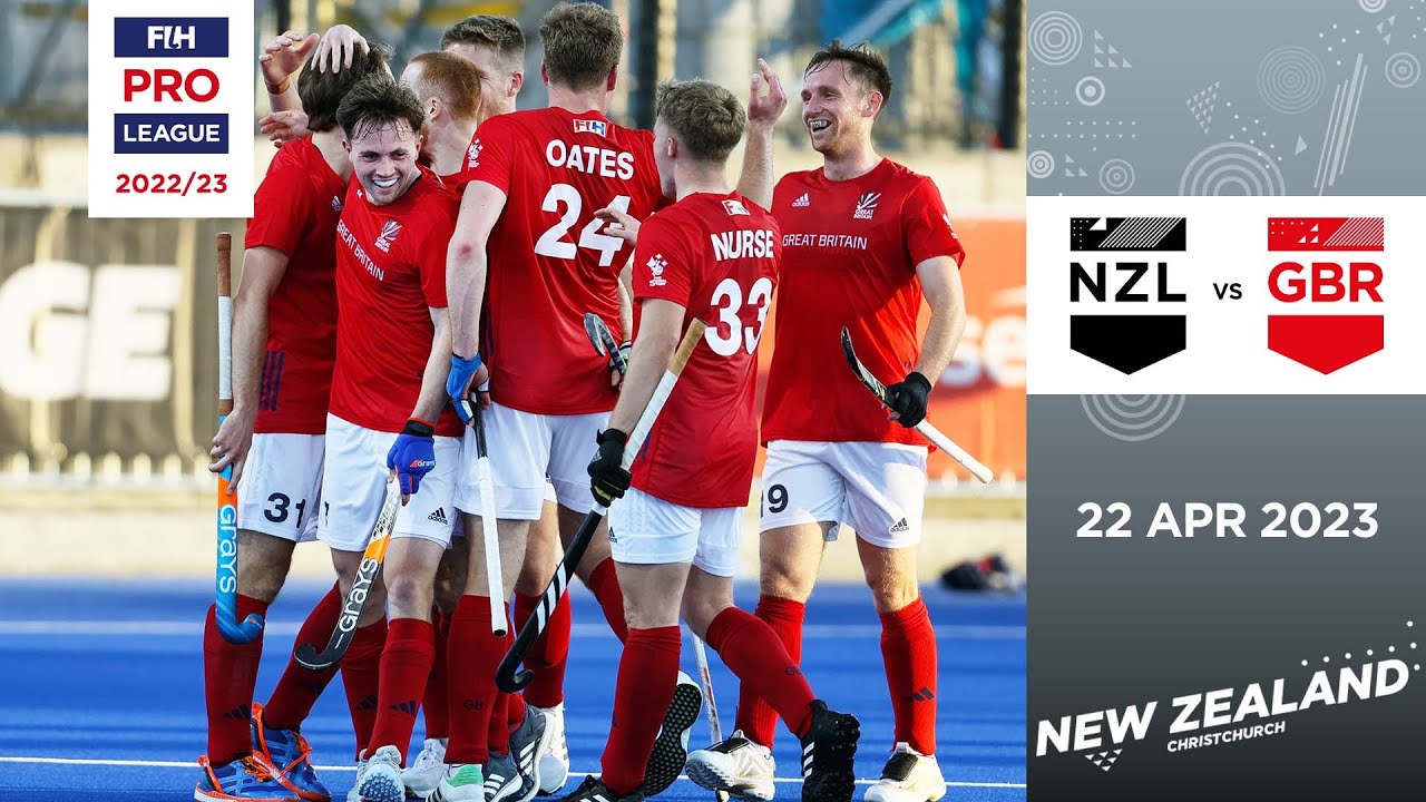 FIH Hockey Pro League 2022-23: New Zealand vs Great Britain (Men, Game 1) - Highlights