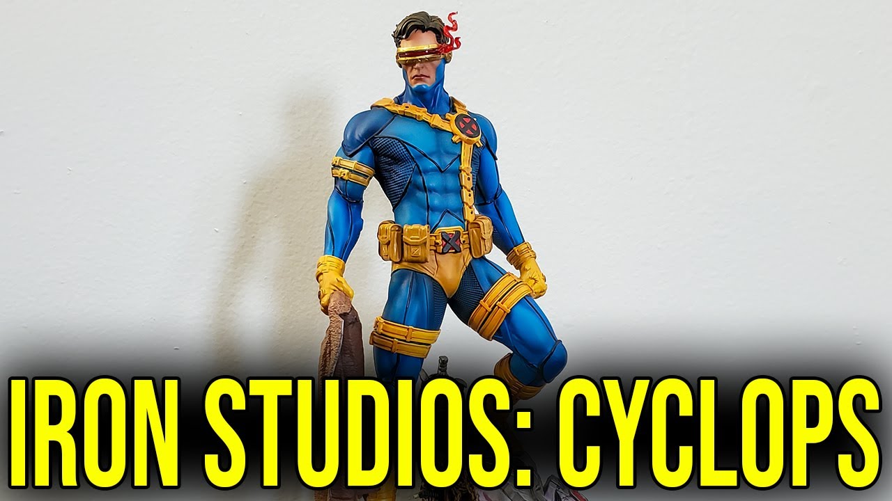 Cyclops Unleashed Deluxe Iron Studios 1/10 Art Scale Unboxing and Review