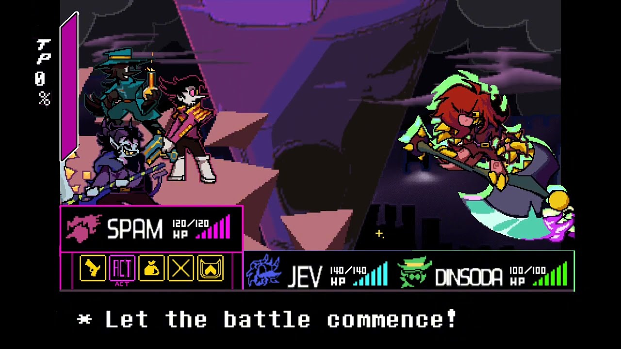[ DELTARUNE:THE OTHER PUPPET ] VS.SUSIE (The sooze) READ DESCRIPTION,MUSIC BY KIBO